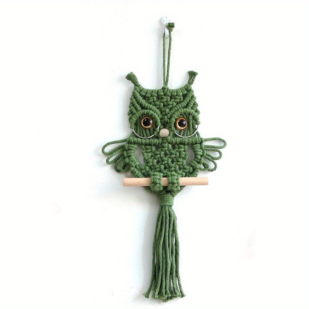 1pc Owl Pendant Handwoven Tapestry Bohemian Home Decor Room Wall Decor Suitable As a Gift for Friends and Family
