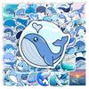 Cute Cartoon Whale Stickers Waterproof Vinyl Decal DIY Decorative Toys Gift for Laptop Phone Water Bottles Scrapbook Journals