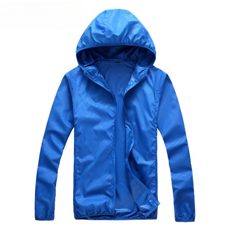 Unisex Lightweight Quick-Dry Hooded Sun Protection Jacket