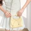 JIAERDI Sweet Cute Bow Simple Handbag Ladies Chic Fashion Shoulder Bag Women 2025 New Leather Designer Luxury Crossbody Bag Y2k