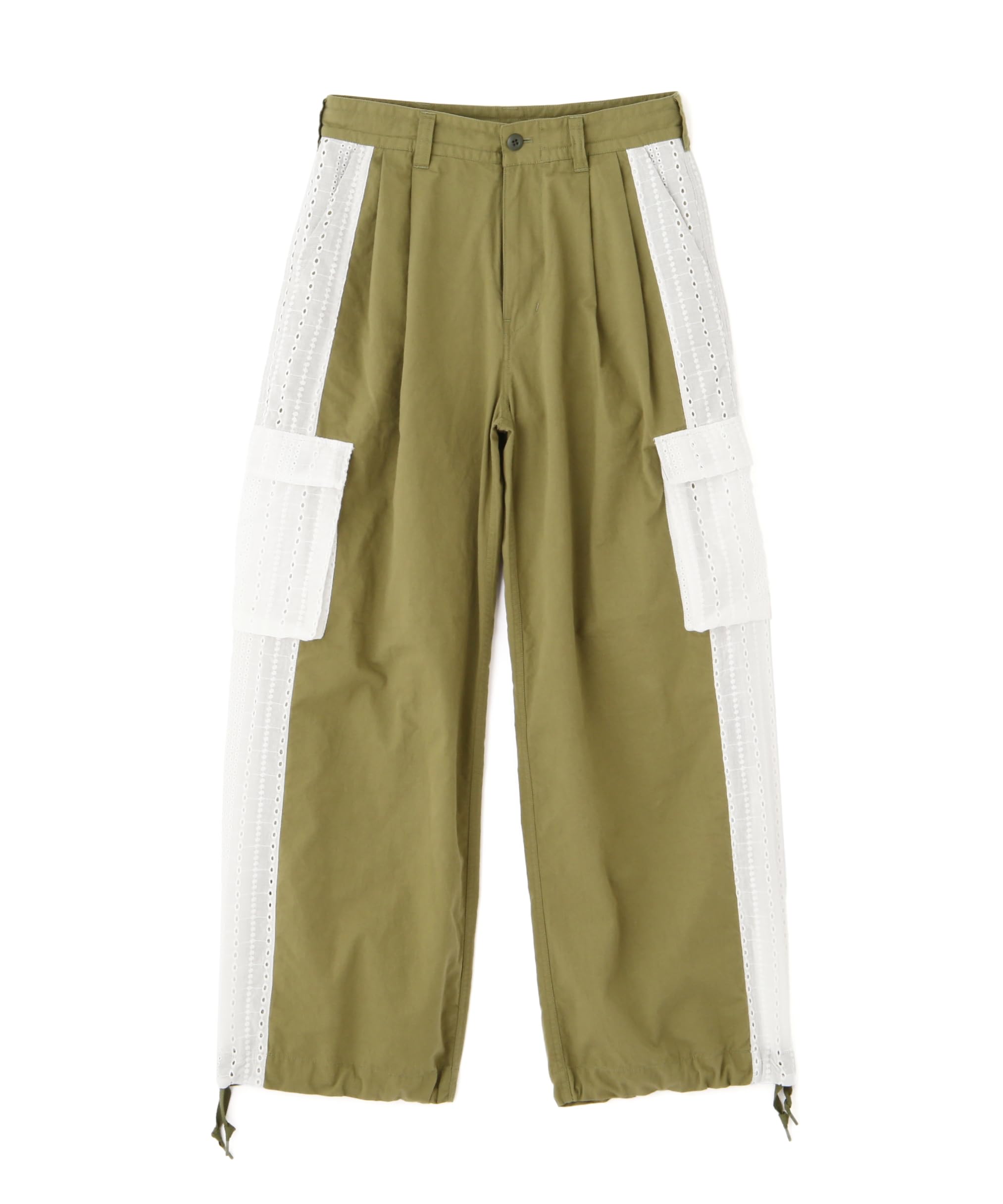 

AVIREX WEB LIMITED Belle LINE LACE CARGO PANTS Women s S 310 Olive 783-5110605
