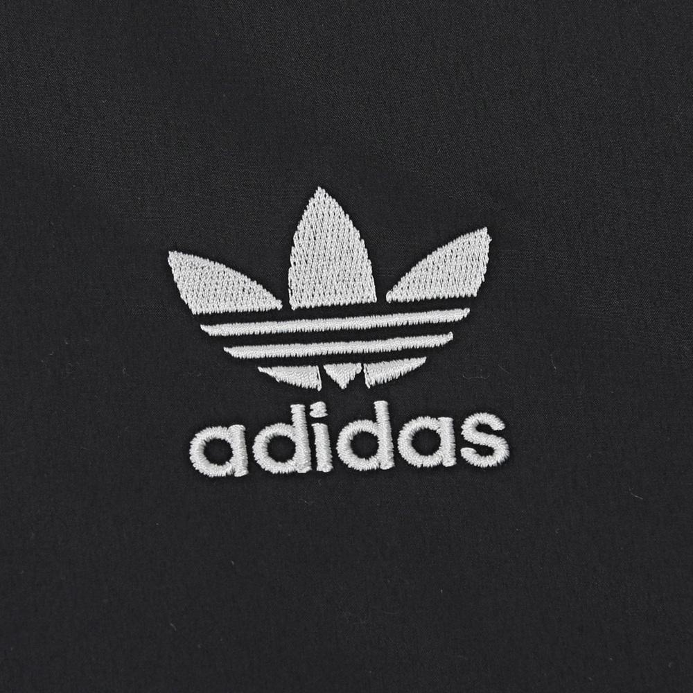 adidas Originals X Feifei Ruan Dvipusė medvilninė striukė su stovinčia apykakle ir užtrauktuku Vyriškos striukės Juoda Šviesiai raudona IX4209