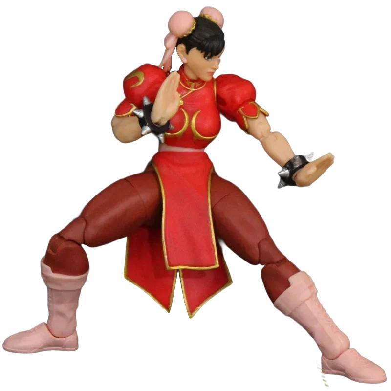 Toys Ryu Chunli Dhalsim Bison Ken Cammy Guile Dee Jay Blanka Sagat Vega Anime Action Figure Model Doll Toy Birthday Gifts