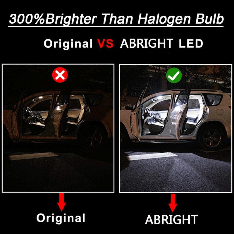 ABRIGHT Car Interior LED Light For RENAULT Laguna 2 3 Coupe Clio Megane 1 2 3 4 CC Scenic Grand Scenic Espace Accessories Canbus