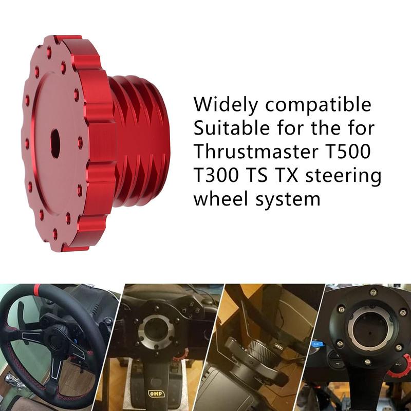 High Accuracy Steering Wheel Adapter Aluminum Professional Racing Steering Wheel Adapter for Thrustmaster T300 T500 TS PC TS XW