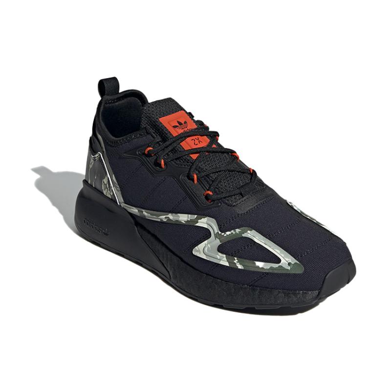 Adidas Originals Zx 2K Boost 'Black Green Blue' Sneakers GW2328