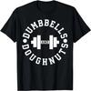 Dumbbells and Doughnuts - Funny Novelty Gym T-Shirt
