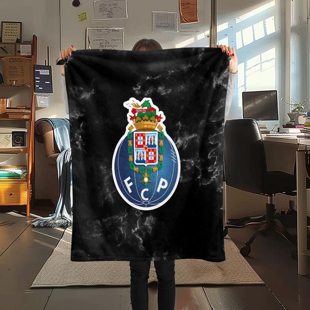 Futebol Clube Do Porto Flannel Blanket, High Quality Comfortable for All Seasons, Home Decor, Warmth and Comfort
