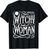 Witchy Woman Graphic T-Shirt for Wicca and Witchcraft Lovers