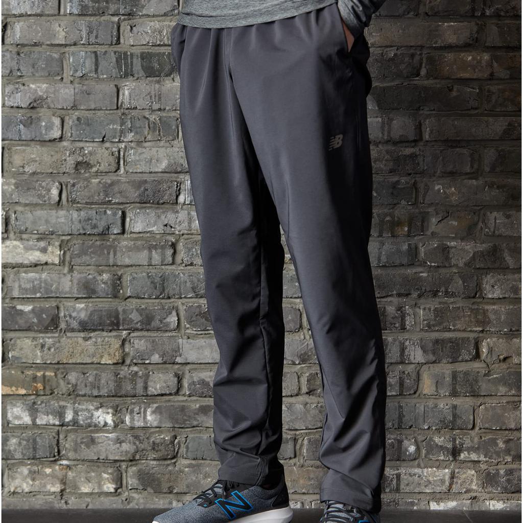 New Balance Core Stretch Woven Long Pants In Wind PGM Size XL Men's (MP81886) (Pigment),