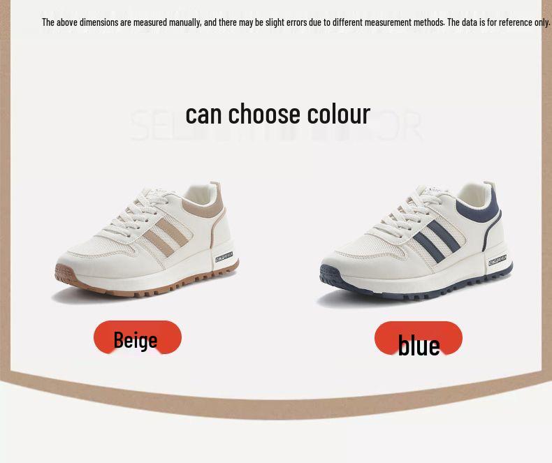 Women's Trendy Mesh Breathable Sneakers - Lightweight, Comfortable, Soft Sole Casual Shoes