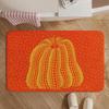 Artist-Yayoi KusamaS Floor Mat Soft Non-Slip Bath Mat, Bedside Carpet, Absorbent Doormat for Home
