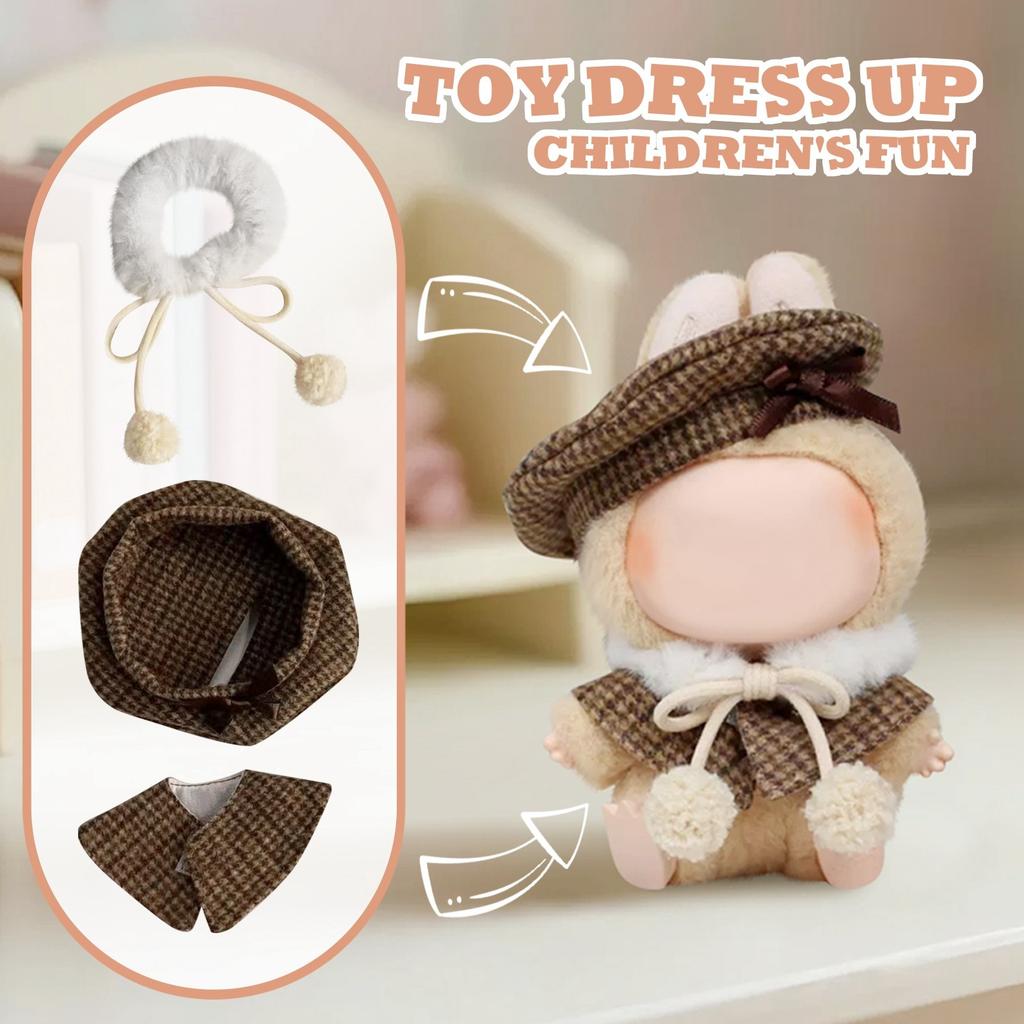 A Universal Shawl For Party Kids Dressed In Clothes And Dolls