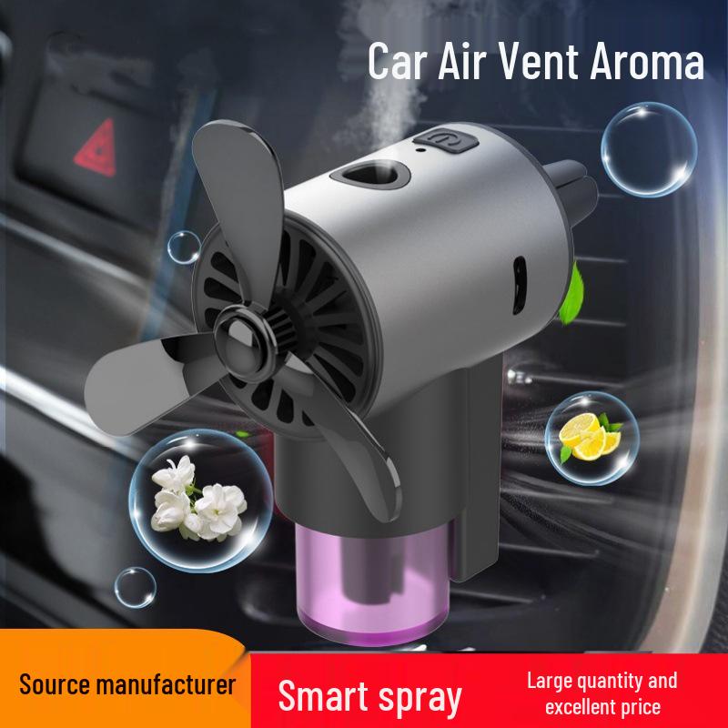 Smart Car Aroma Diffuser: Automatic Start-Stop Air Freshener & High-End Interior Ornament