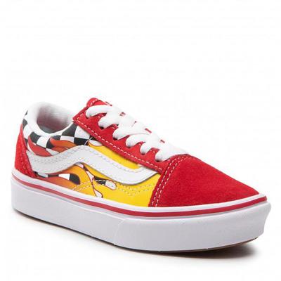 Sneakers Red (Flame) Comfycush Old Skool