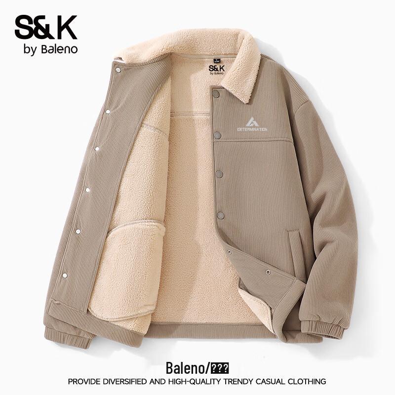 Baleno S&K Series Men's Retro Simple Winter Jacket
