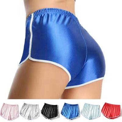 Women's Summer Fashion Versatile Smooth Elastic Sports Shorts