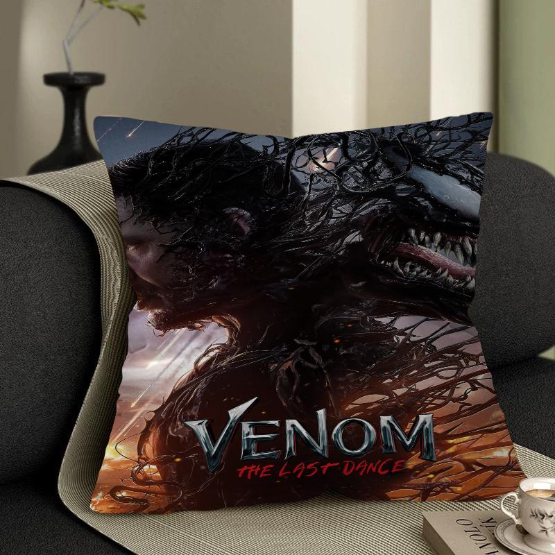 Superhero Movie V-Venom Personalized Pillow Cover Kids Bedroom Wild Party Decor Pillowcase Kid Birthday Shower Gift
