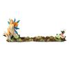 [R6641] - Multicolored 'Fairy Dreams' Resin Incense Holder - 25x10 Cm