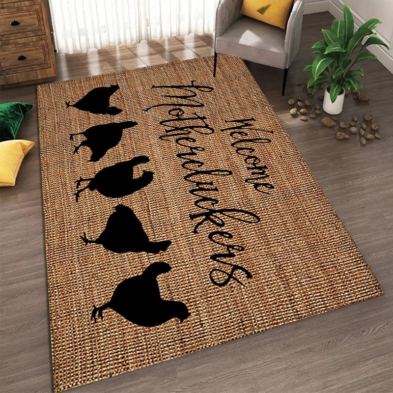 

Ковры в стиле бохо для украшения спальни, имитация старинных ковров, этнический стиль, мягкий входной коврик для дома 100*160cm