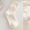 Ladies Autumn and Winter Thickened Cartoon Home Cute Furry Warm Sleep Tube Socks
