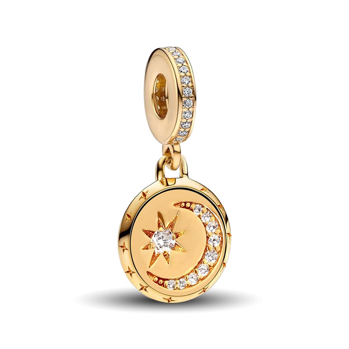 

925 Silver Cute Star Moon Series Charms Beads Fit Diy Bracelet Bangle Making Gift Of High Quality Jewelry For Womens