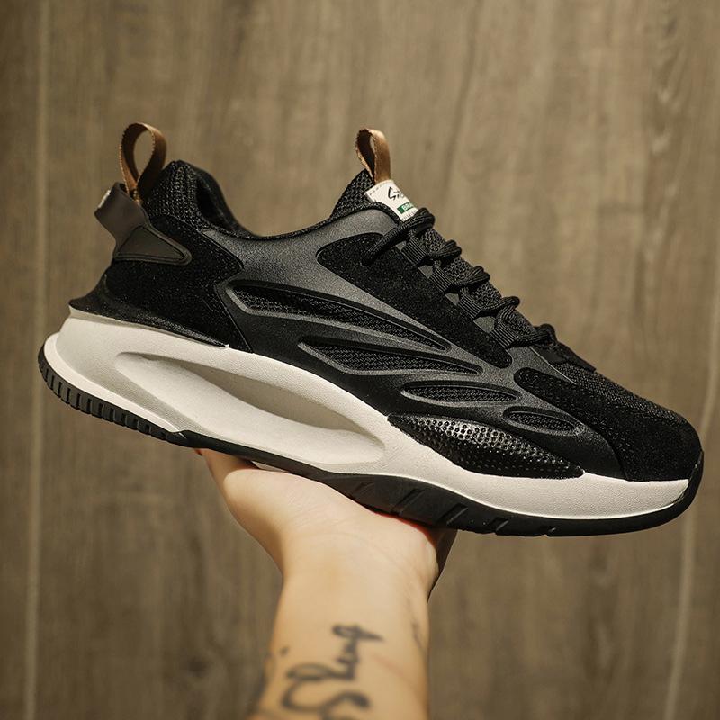 Men's Shoes  New Spring Outdoor Sneakers Trendy Versatile Retro Daddy Shoes Platform Casual Shoes for Men