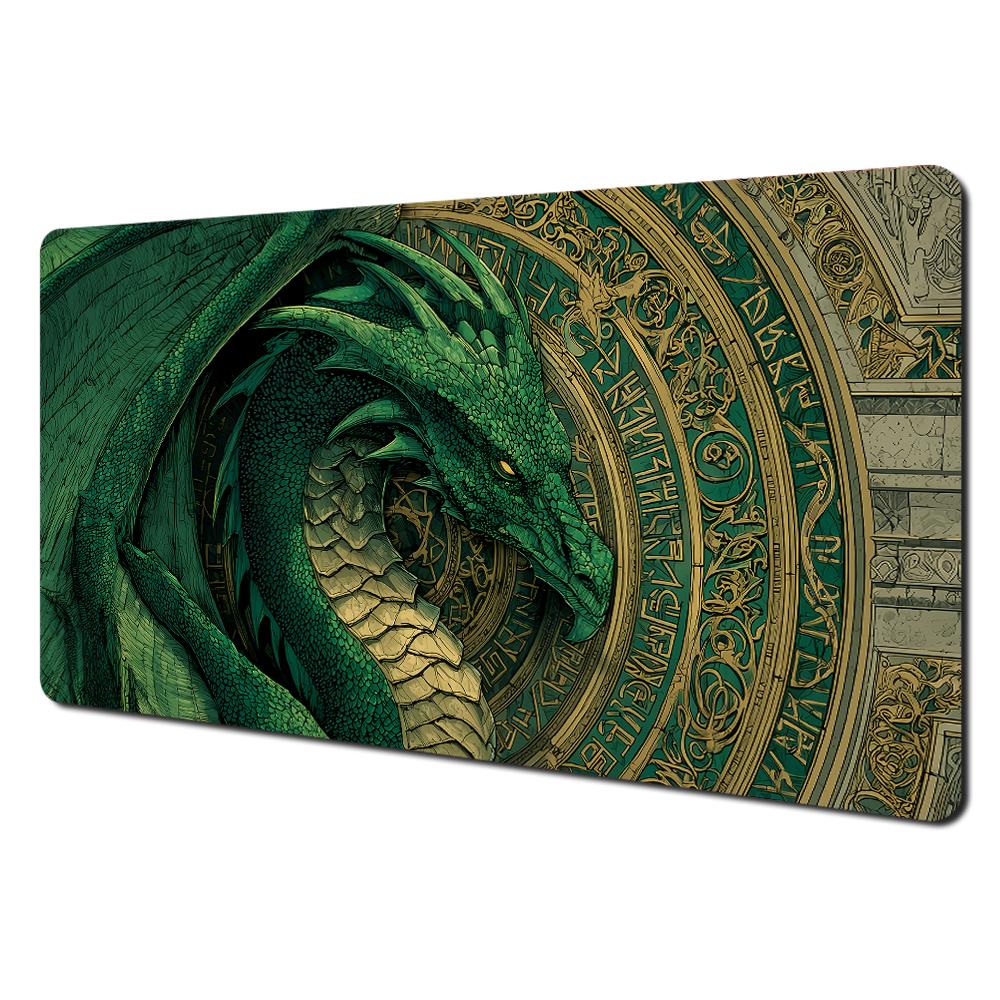 Fantasy Universe Starry Dragon gaming Mouse Pad Desk Mat Stitched Edge Durable NonSlip Gaming pad office rug Computer mousepads