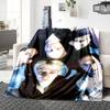 Group Portrait Reflection Blanket Soft Throw Blanket For Home Bedroom Bed Sofa Travel Office Solid Christmas Blanket