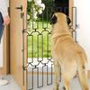 Retractable Pet Gate Easy Install Metal Pet Gate Dog Safety Fence Indoor Home Barrier Space Saving for Cats