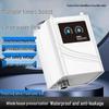 Pompa Booster Scaldabagno a Frequenza Variabile 36V/24V Alimentata a Energia Solare, Soffione Doccia a Tensione Sicura 220 RPM