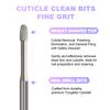 Nail Art Tungsten Steel Polishing Head for Quick Manicure Dead Skin Removal Dual Direction Removal And Pre-Processing
