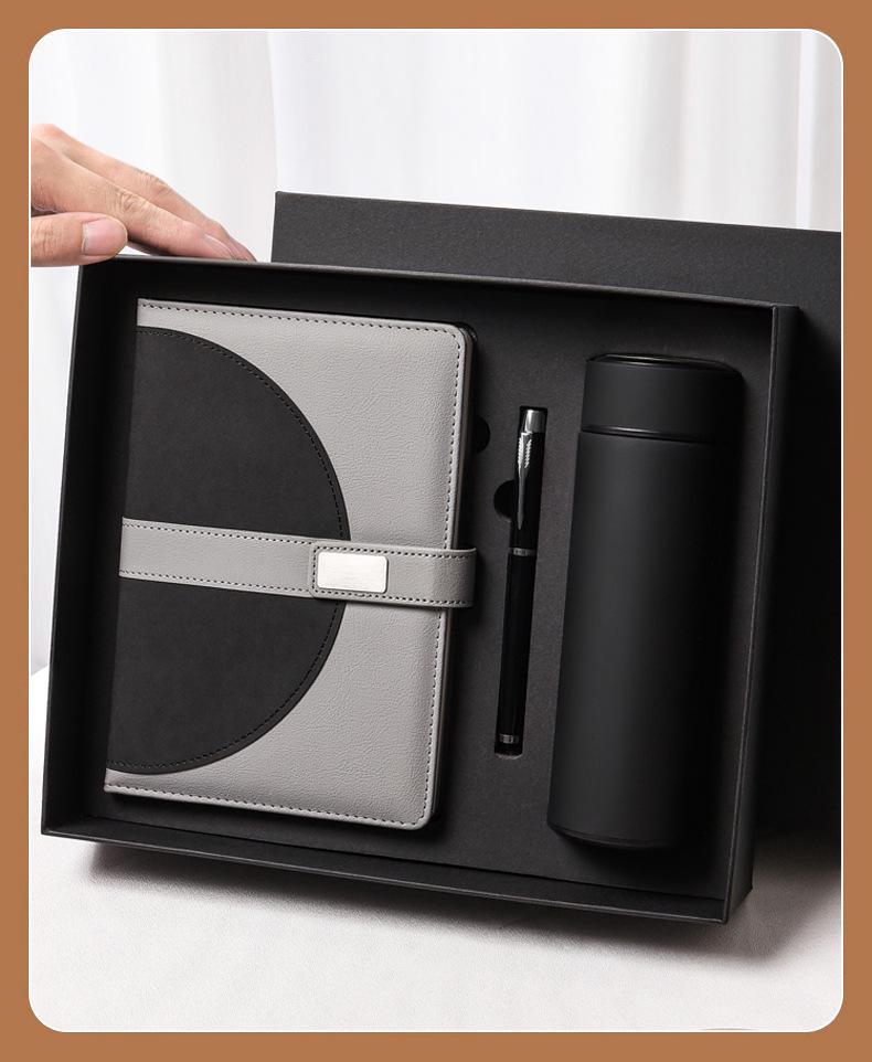 Custom Logo Thick Buckle Notebook and Diary