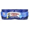 Wildfang Fester Weißer Premium Thunfisch in Wasser, 4er-Pack, 5 oz (142 g) Jeder