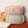 Polyester Pencil Bags 2-Layer Pen Pouch Cute Stationery Bag  School Office Supplies