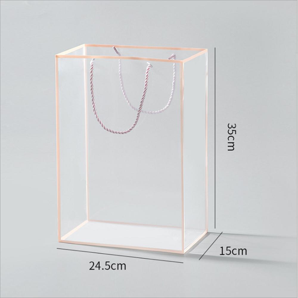 

Прозора сумка, подарунок, букет квітів, упаковка, сумки, сумки з ПВХ