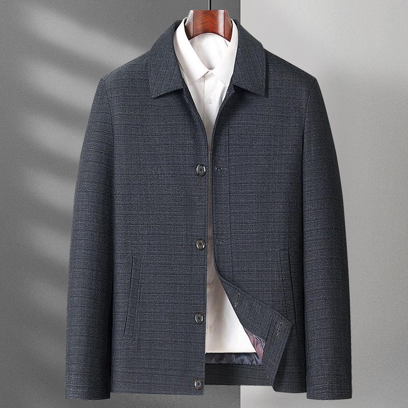 2024 Men's Business Casual Suit: Breathable, Comfortable Autumn/Winter Fashion Coat.