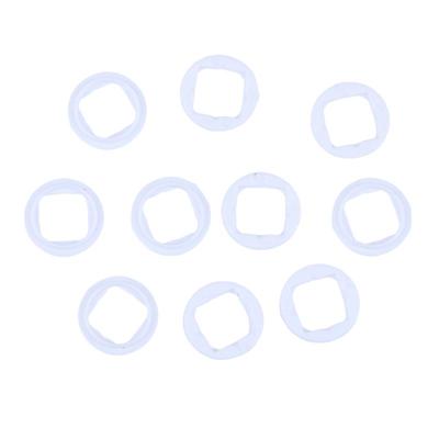 10Pcs White Plastic LED Insulation Gasket Stator Spacer For 3535 5050 7070 L2 XPL XPG 50 70 Series LED Emitter Diodes