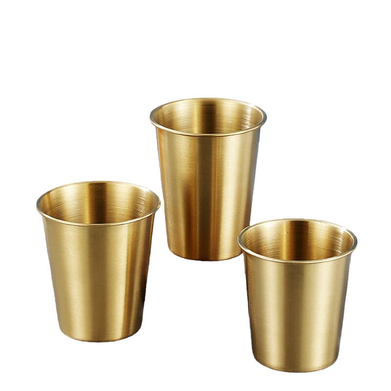 Shengjia 304 Stainless Steel Single Layer Coffee & Cold Beverage Cup