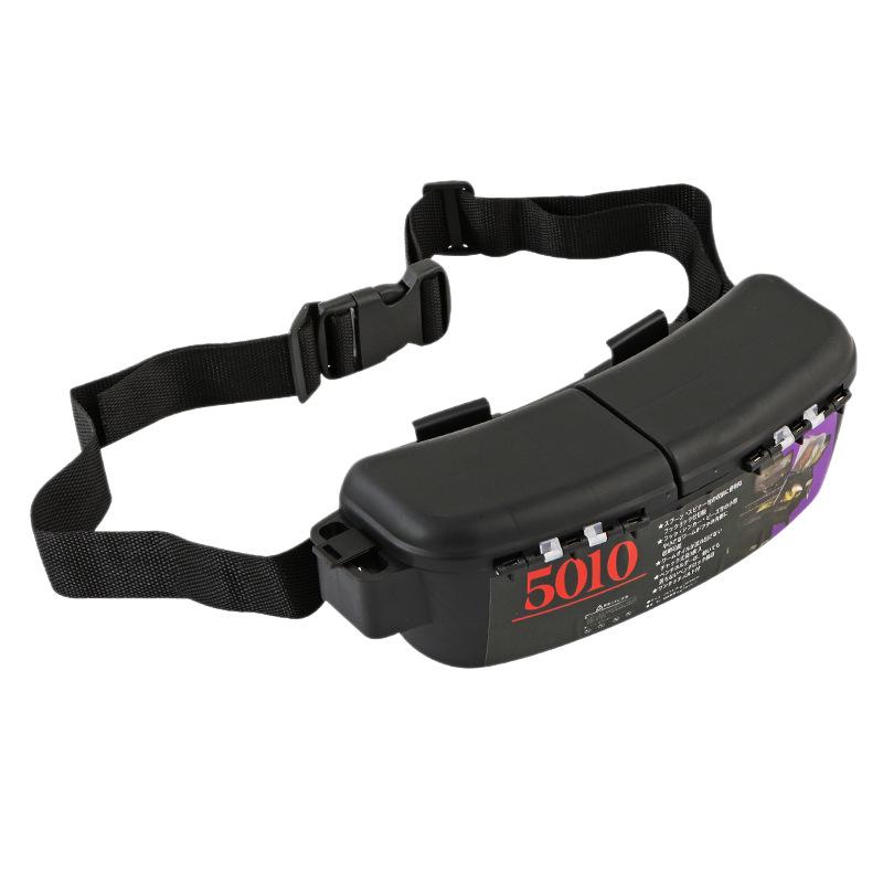 Portable Fishing Waist Bag and Lure Box for Sea, Stream, and Wild Fishing.