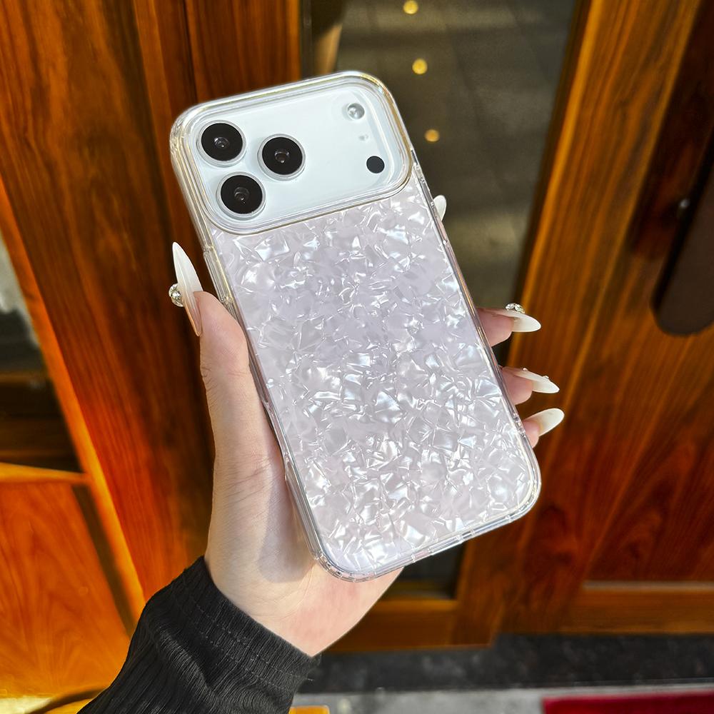 

Good Quality Shell Pattern Laser Phone Case for iPhone 17 Air 17pro 17promax 14 13 12 15 Pro Max 11 16plus Protective Cover Case iPhone 11