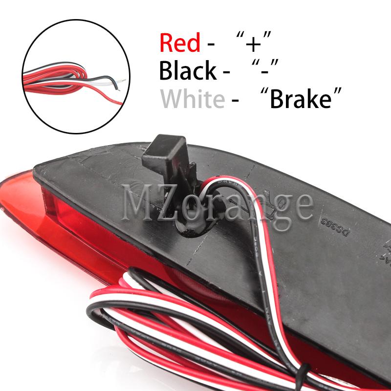 LED Reflector Rear Back Tail For Toyota Corolla/For Lexus CT200h Bumper Brake Stop Running Light Fog Lamp Car Accessories