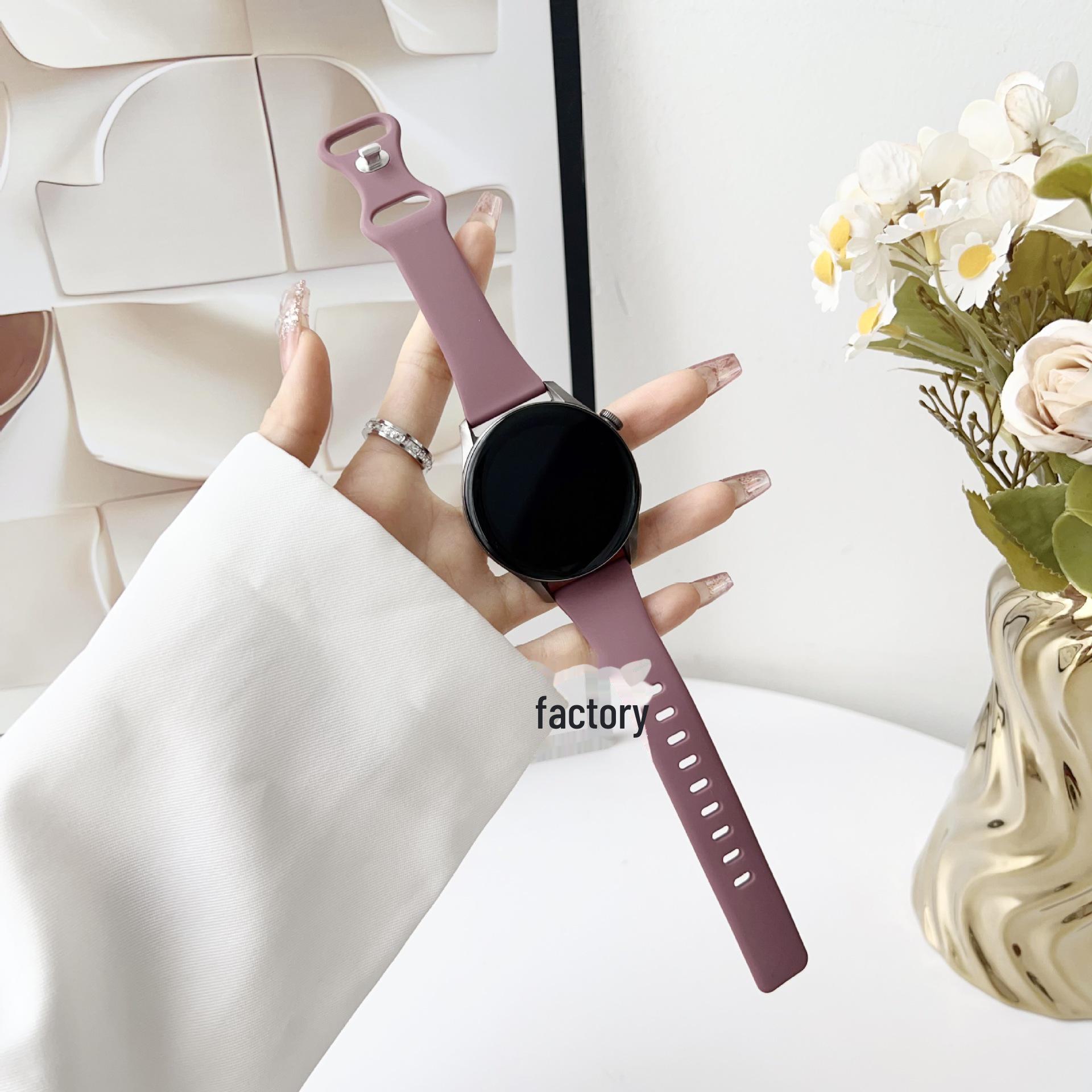 

Совместимый силиконовый ремешок для Huawei GT4, GT3, GT4 Pro (14/18/20/22мм) Носимые часы 20mm