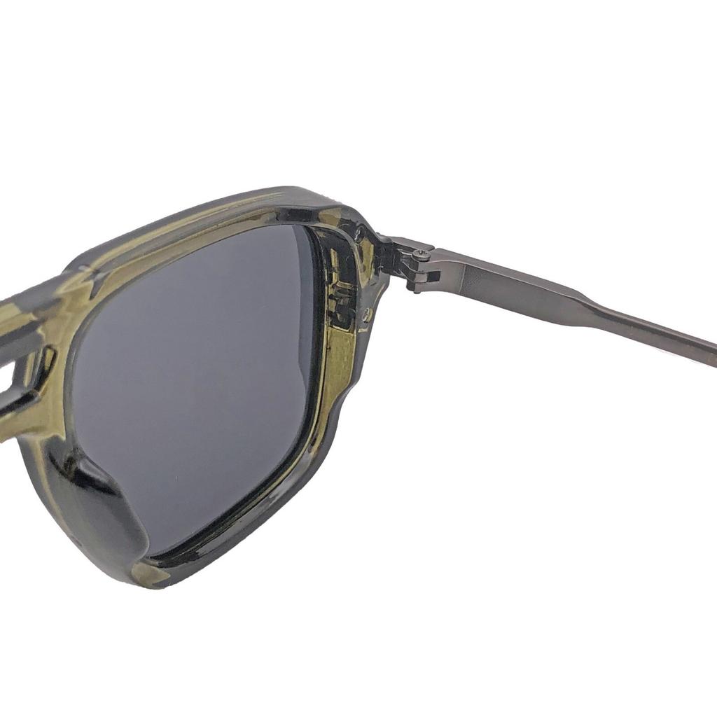 RSINC Unisex Designer Sunglasses UVProtection Vintage Square Oilve Green KH-2303 B0DKJH89QH