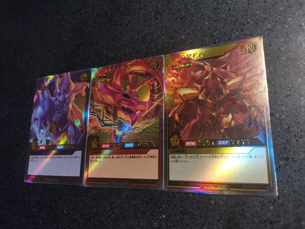 3pcs/set Diy Yu-Gi-Oh!  RD-DRR Self Control Collect Signature Trading Flash Card Anime Cartoon Gift