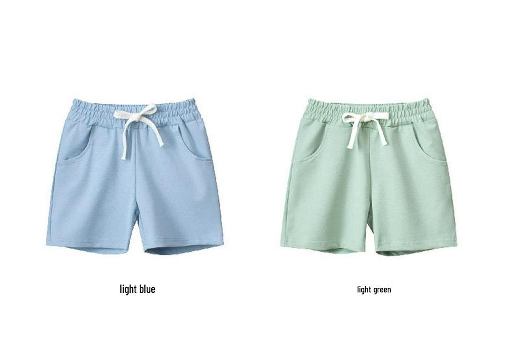 27kids Breathable Mid-Length Shorts - Summer Baby Boys Casual Thin Style
