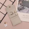 Travel Unique Jewelry Roll Bag Organizers Necklace Storage Box Microfiber Texture Suitable for Rings Earrings Necklaces