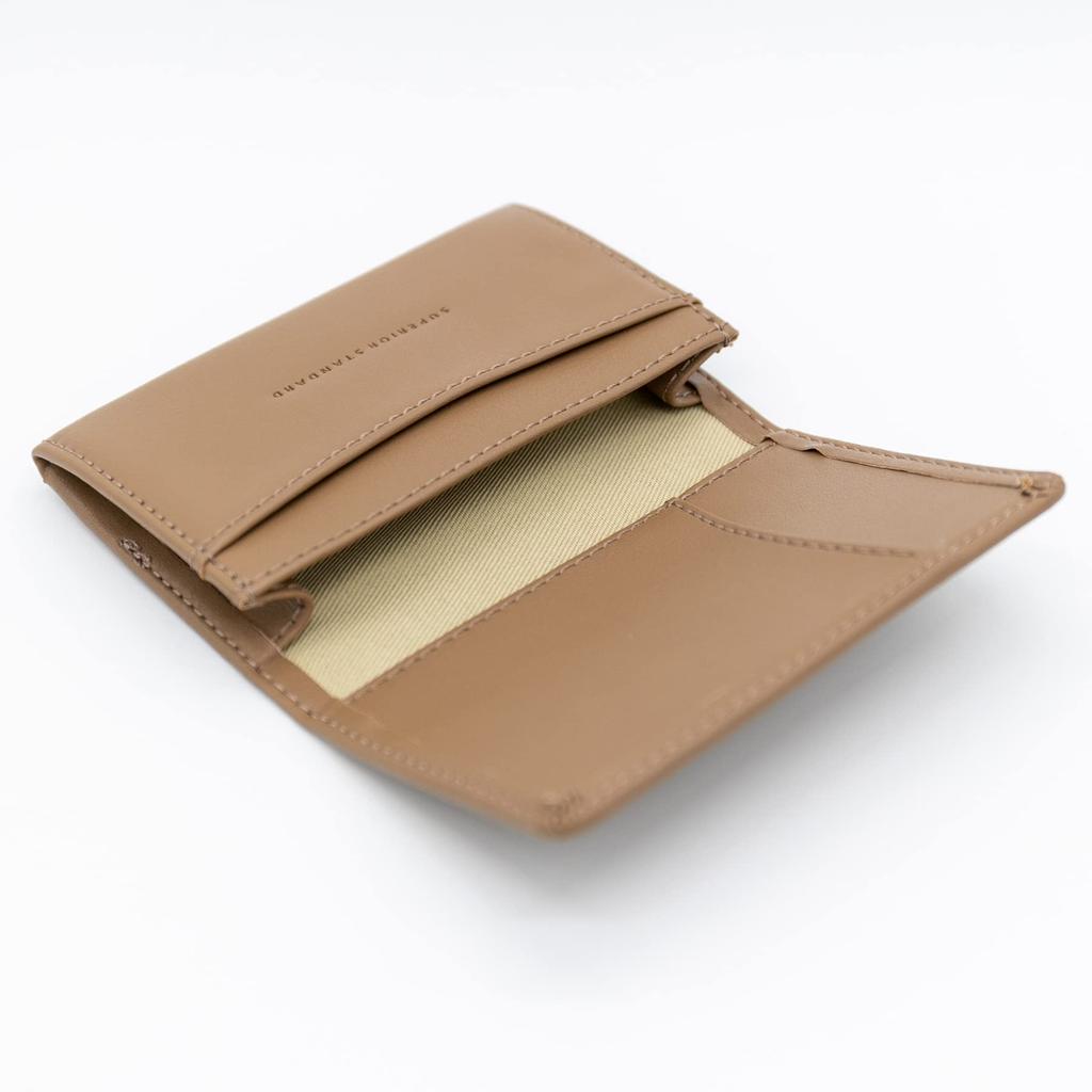 Luddite Superior Standard Business Card Brown Holder, LDKS-BC-09,