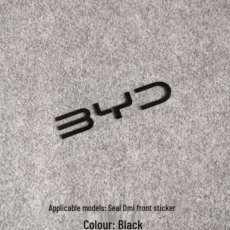 BYD Seal EV Car Logo Sticker for Color Change & Decoration (EVDMI 05, DMI 07, DMI 06, GT 06)