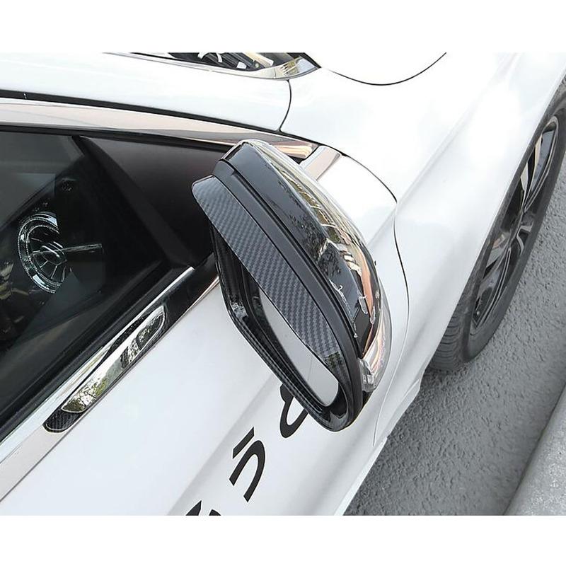 Rearview Mirror Rain Stick Frame For Mercedes Benz GLB Class W247 X247      Cover Auto Eyebrow Accessories